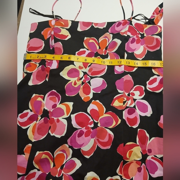 Floral‎ Spaghetti Strap Dress - Picture 9 of 12